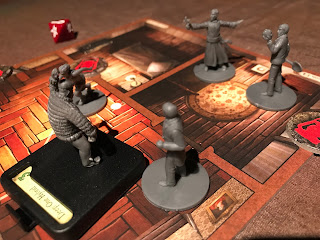 Investigators are attacked by a deep one hybrid in Innsmouth