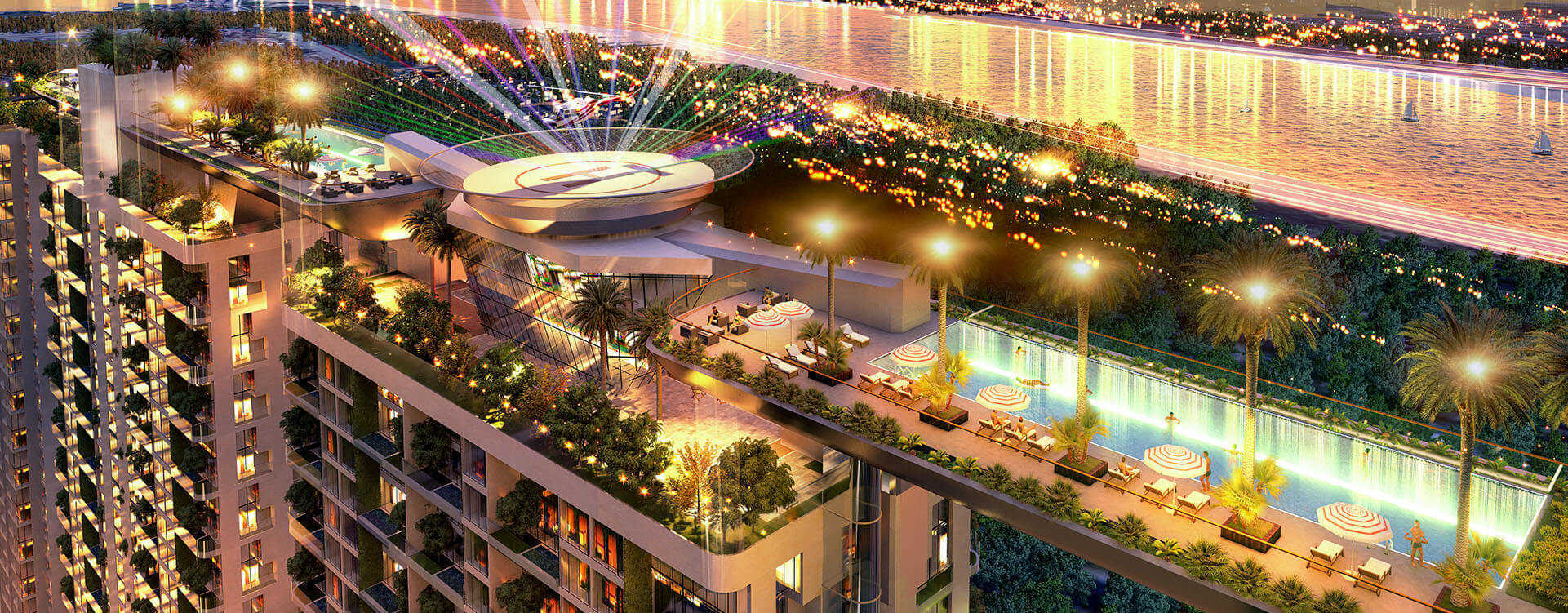 Hệ thống Tiện ích dự án Noble Crystal Tây Hồ Ciputra Hà Nội Sky Villas chung cư duplex biệt thự trên không
