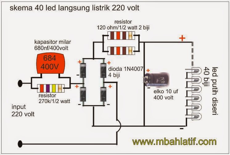Merakit Lampu Led 220 Volt Merakit Lampu Led 220 Volt