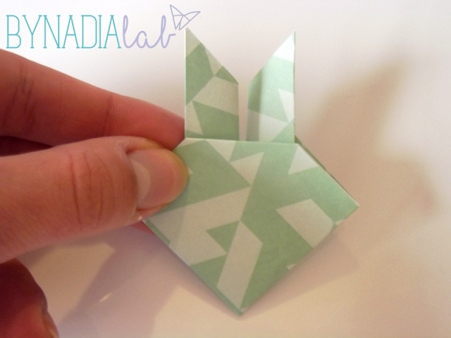 tutorial coniglio origami bynadialab