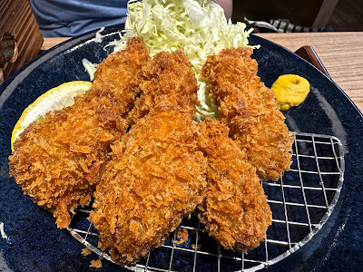 Tonkatsu by Ma Maison, kaki oyster katsu