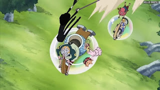 ワンピースアニメ シャボンディ諸島編 391話 ボンチャリ | ONE PIECE Episode 391