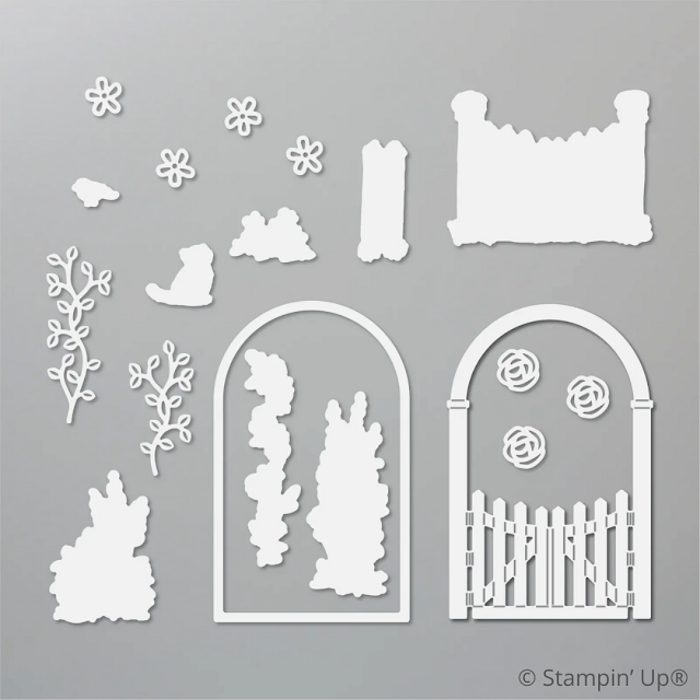 Graces Garden Gateway Stampin Up