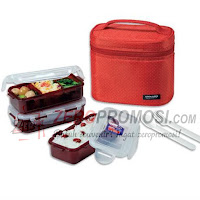 Lock & Lock HPL754DR 3P Lunch Box Set