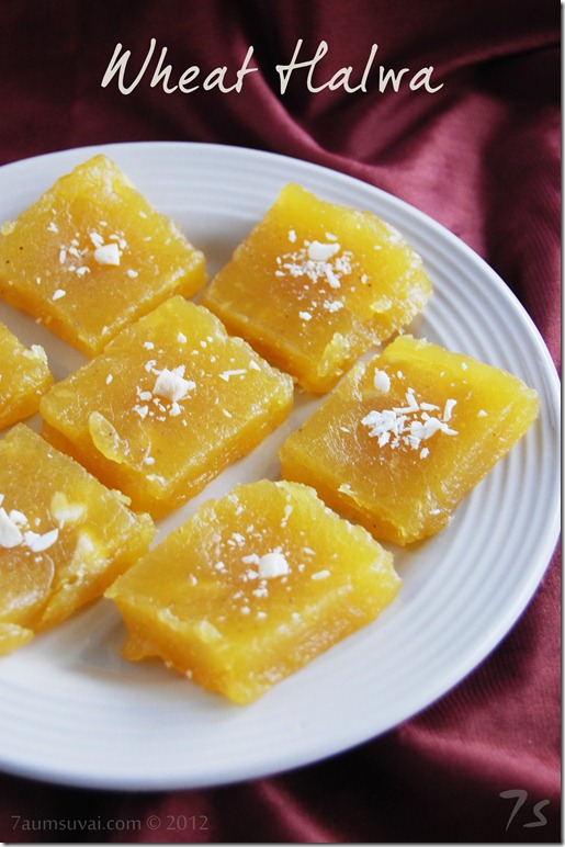 Wheat halwa