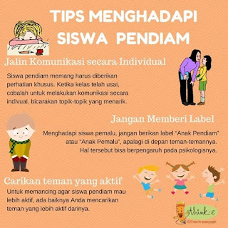 TIPS MENGHADAPI SISWA PENDIAM