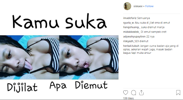 Siskaee Eksibisionis Yang Viral di IG