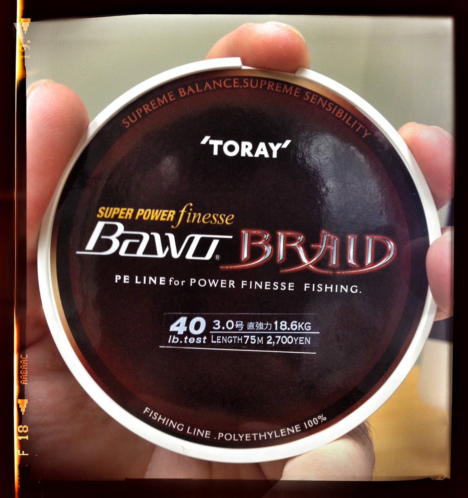 Bass Junkies Fishing Addiction: Toray BAWO Super Power Finesse Braid  Fishing Line Review