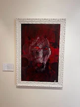 Painting in exhibit by Alison Lapper