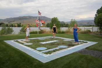 girls on life size sorry board (1 of 1)