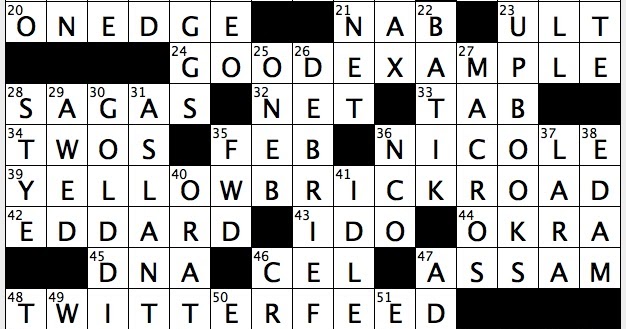 Rex Parker Does the NYT Crossword Puzzle: Fashion designer Miller ...