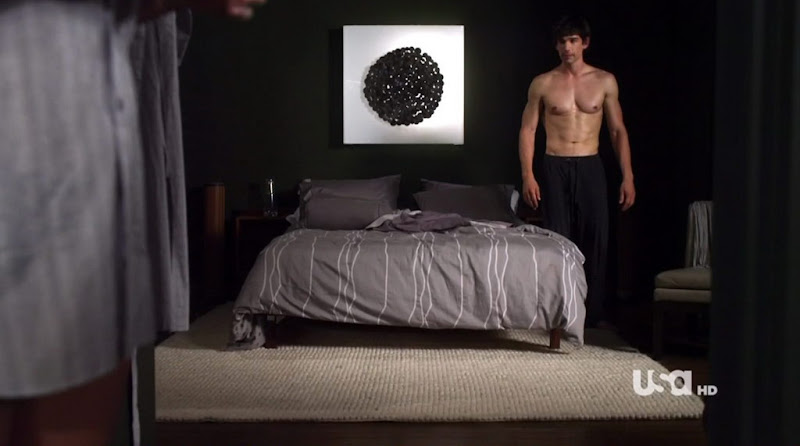 Christopher Gorham Shirtless on Covert Affairs s1e09