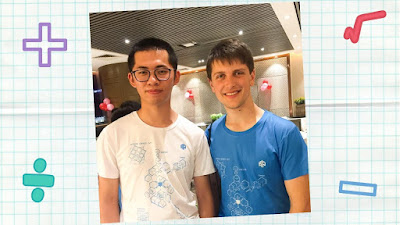 ruimin yan dari China dan feliks zemdegs dari Australia