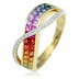 Multicolor rings designs