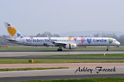 Today the Condor Boeing 757300 DABON arrived at Manchester for maintenance . (abonash )