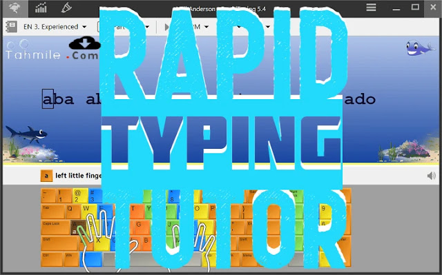 تحميل برنامج تدريب الطباعة Rapid Typing Tutor