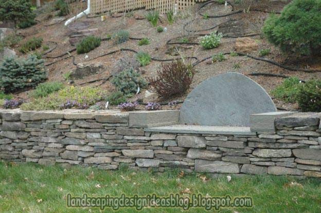 Rock Walls Landscaping Pictures