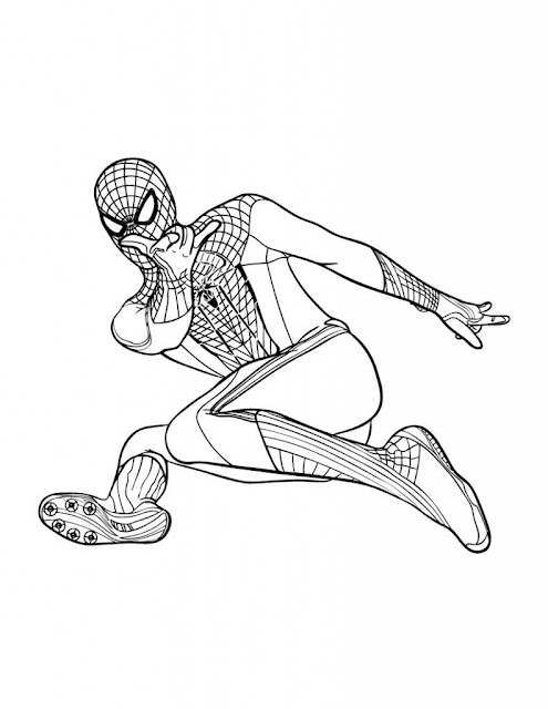 Top 10 Free Spiderman Coloring Pages
