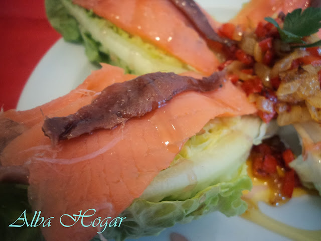 cogollos de tudela salmón y anchoas de santoña alba hogar