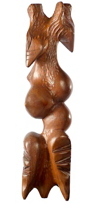 Wood sculpture 4, Luis Martínez Richiez