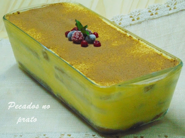 Receita do Tiramisú de taça