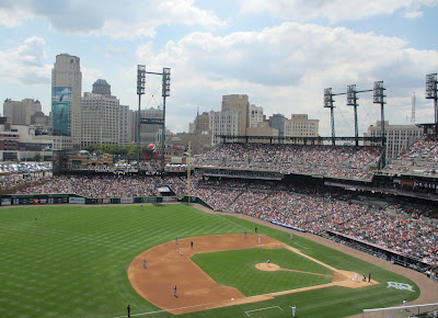 Comerica Park Field 2013