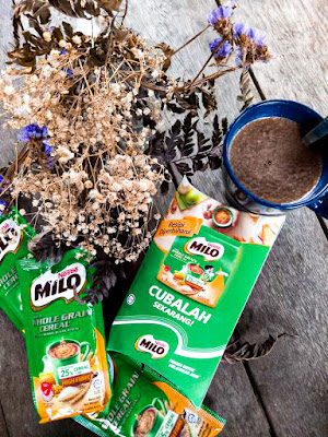 REVIEW,COLLABORATION, MILO MALAYSIA, NESTLE , SAHUR KILAT BERSAMA MILO WITH WHOLE GRAINS CEREAL, MILO WITH WHOLE GRAINS CEREAL, MINUMAN BERKHASIAT , MENU BERKHASIAT , MINUMAN BERASASKAN GANDUM