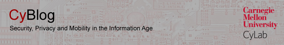 CyBlog: Security, Privacy and Mobility in the Information Age