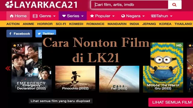 Cara Nonton Film di LK21