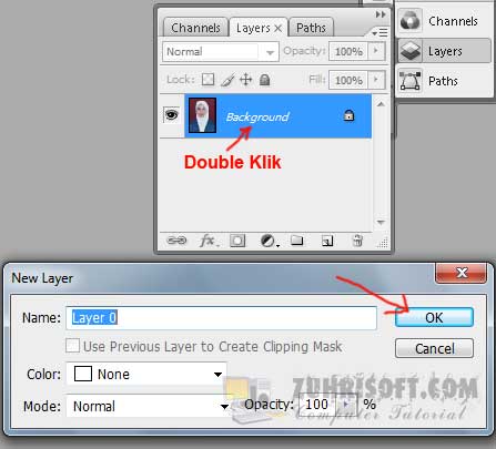 Cara membuat Action untuk cetak pas foto dengan Photoshop