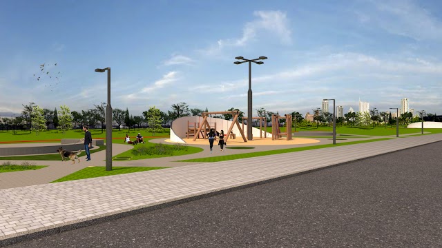 Beti Pavin irá construir parque que vai da Estrada da Ribeira até a BR - 116