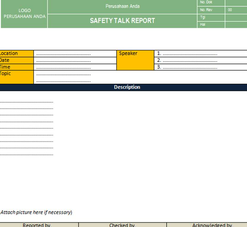 Contoh Formulir Job Analysis - Contoh Top