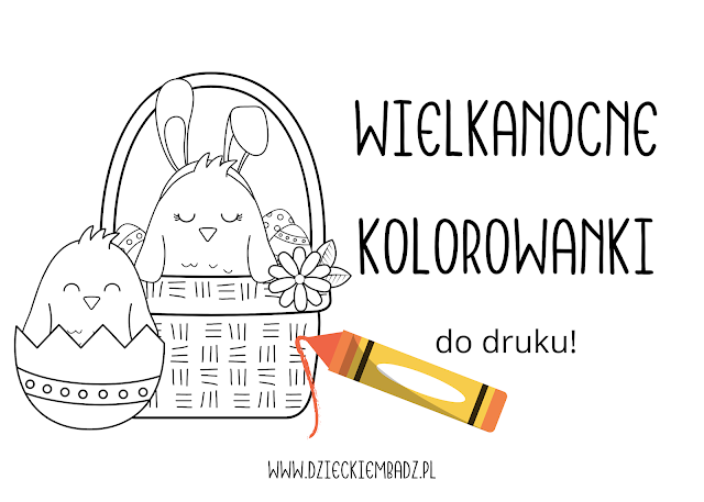 kolorowanki wielkanoc