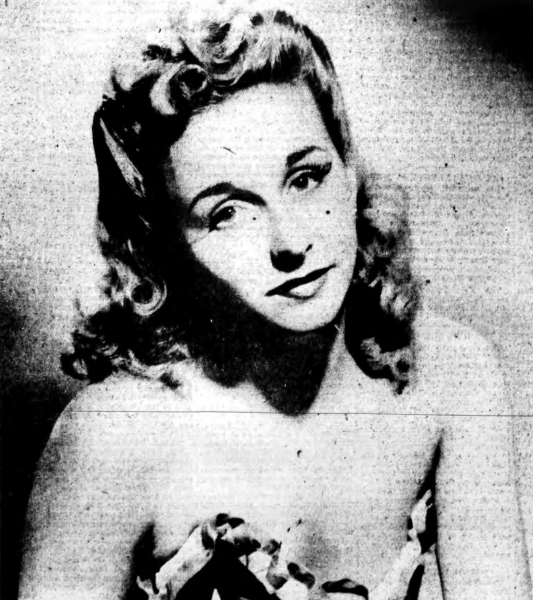 Czechoslovakian Olympic figure skater and B film actress Vera Hrubá Ralston