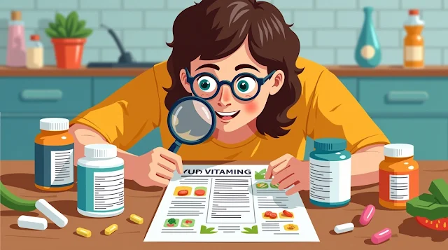 How to read food supplement labels the smart way?