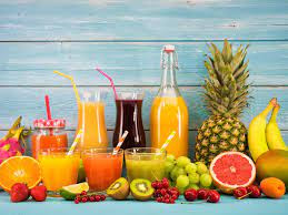 Fresh fruit drinks for good health