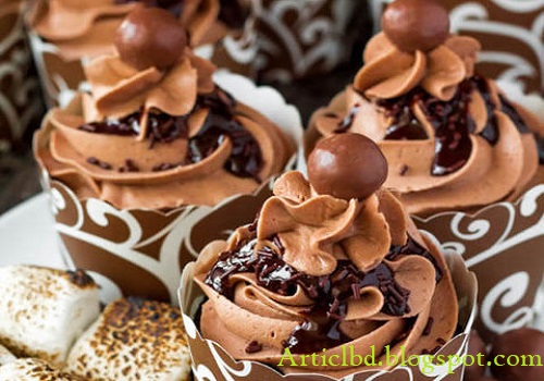 Malted-Belgian-Chocolate-Cupcakes