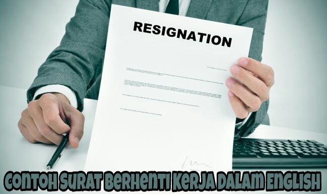 Contoh Surat: Contoh Surat Berhenti Kerja 2 Minggu Bahasa 