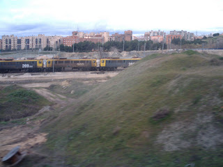 Varias 269 a la entrada de la estación de El Abroñigal