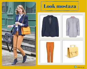 Taylor Swift Street Style: Look mostaza (Asos, Mango, H&M)