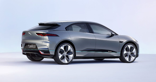 Jaguar I-Pace rear view