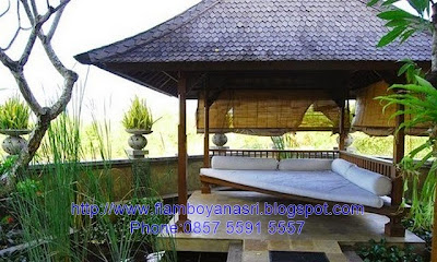 Tukang taman surabaya gazebo eksotik