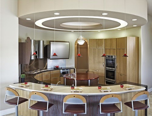 Amazing Modern Curved Kitchen Design Ideas