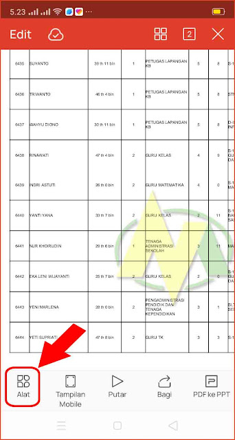 Cara Mencari Nama Di WPS Office hp android dan iPhone