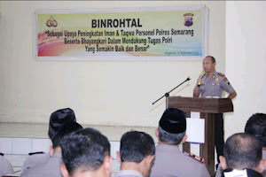 Bina Rohani Dan Mental Polres Semarang