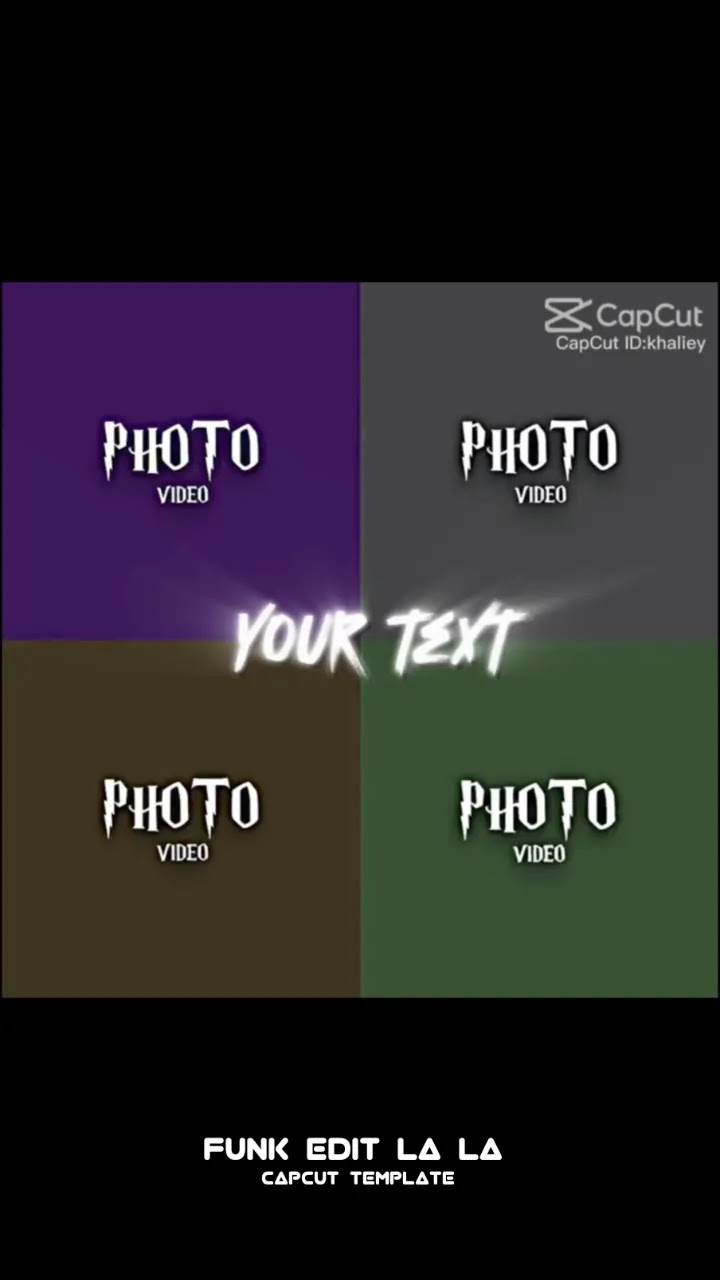 Funk Edit La La Capcut Template