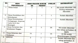 Ini Rancangan dan Produk Hukum Terkait Program Gratis Bupati