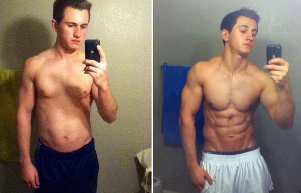 The Healthy Boy Before And After Build More Muscle