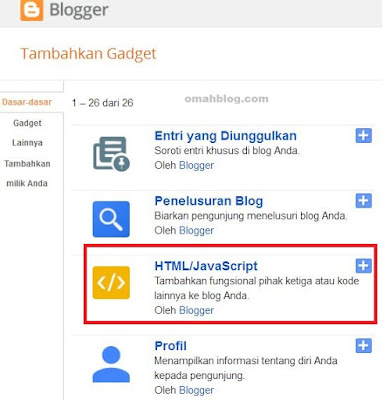 Membuat Tombol Share Media Sosial Pada Blogger