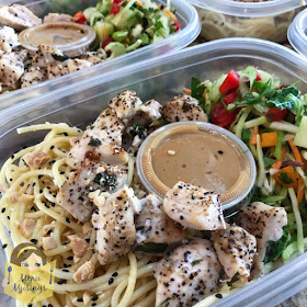 Grab-and-Go Thai Peanut Chicken Noodle Bowls_menu musings.com